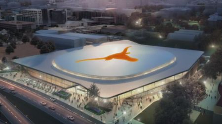 University of Texas recently officially inaugurated its brand new $338 million Moody Center, a basketball stadium.